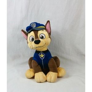 Nickelodeon Paw Patrol Chase Plush Animal Dog Bank 2015 TV Character
